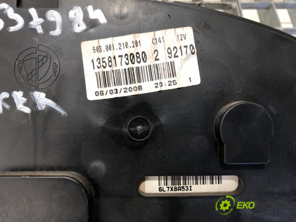 PEUGEOT BOXER II Platforma / podwozie 2008 88 kW 2.2 BlueHDi 120 2179 Prístrojovka 1358173080 (Prístrojová doska)