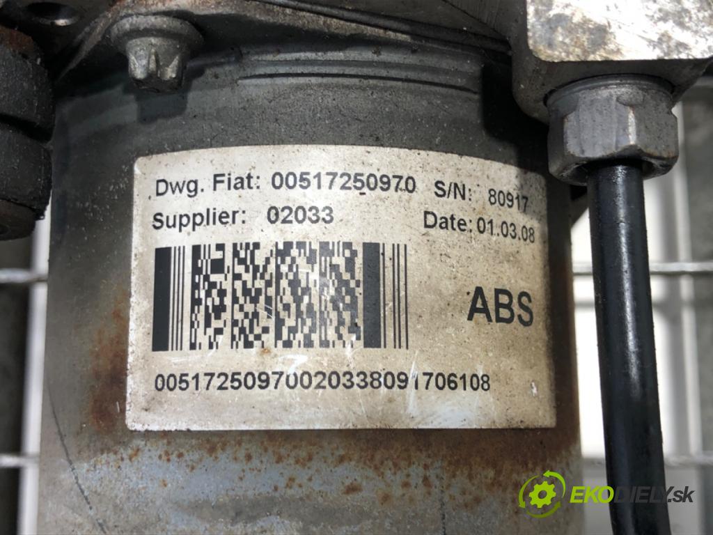 PEUGEOT BOXER II Platforma / podwozie 2008 88 kW 2.2 BlueHDi 120 2179 Pumpa ABS 00517250970 (Pumpa ABS)