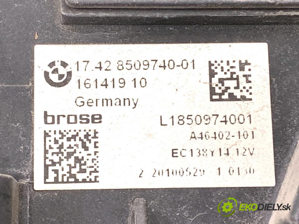 BMW F10 sedan 2010 120 kW 520 d 1995 Ventilátor chladiča 8509740 (Ventilátor)