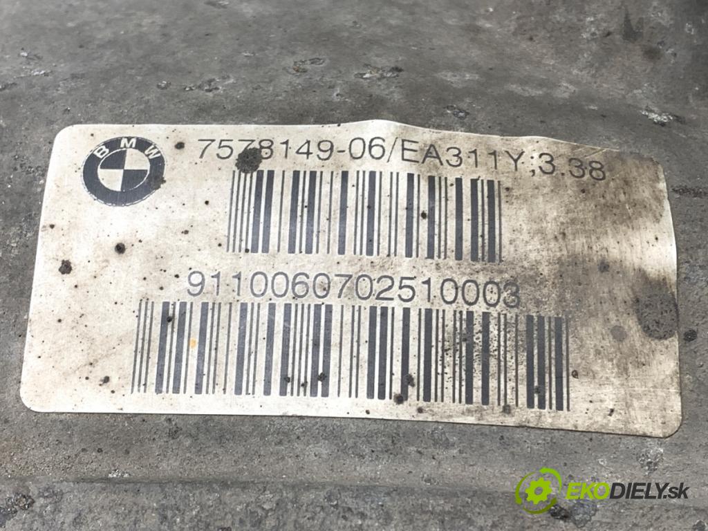 BMW F10 sedan 2010 120 kW 520 d 1995 Most diferenciál zadní část 7578149