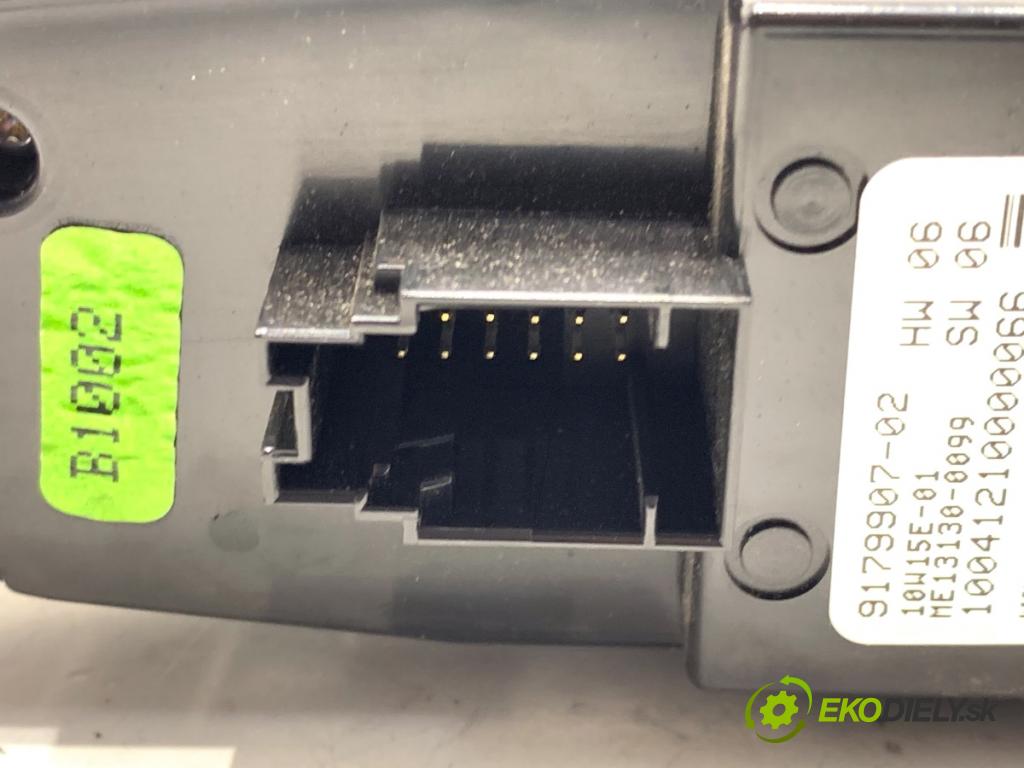 BMW F10 sedan 2010 120 kW 520 d 1995 Prepínač okien 9179907 (Prepínacie páčky pod volantom)