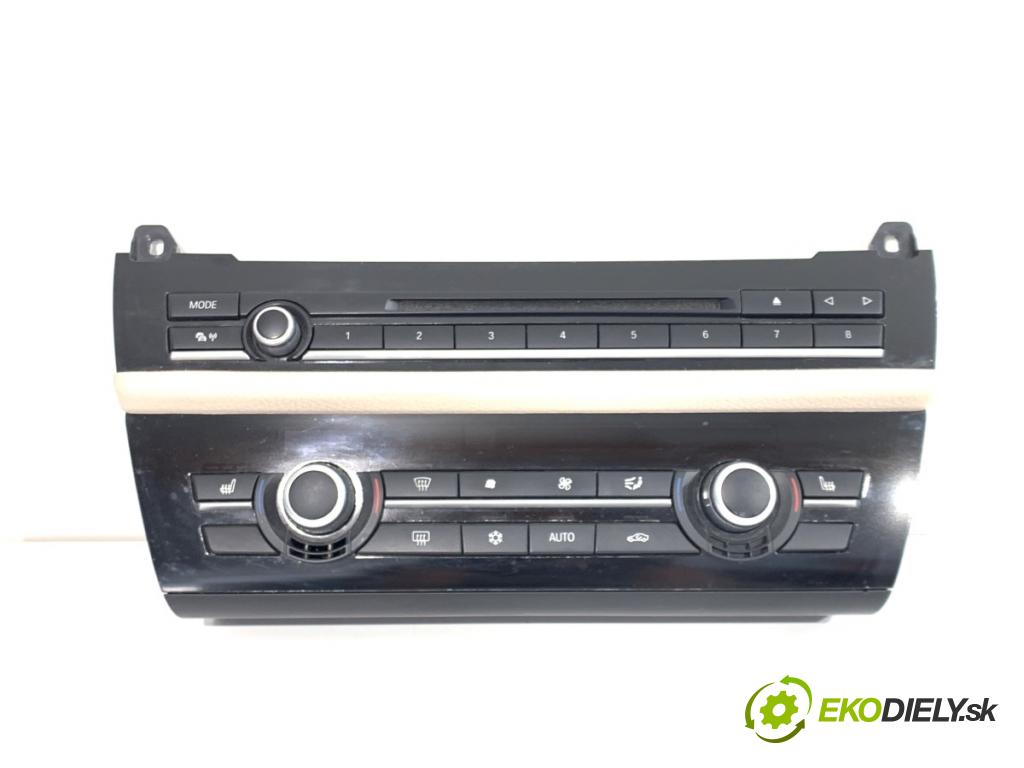 BMW F10 sedan 2010 120 kW 520 d 1995 Panel ovládania kúrenia 9241243 (Prepínacie páčky pod volantom)