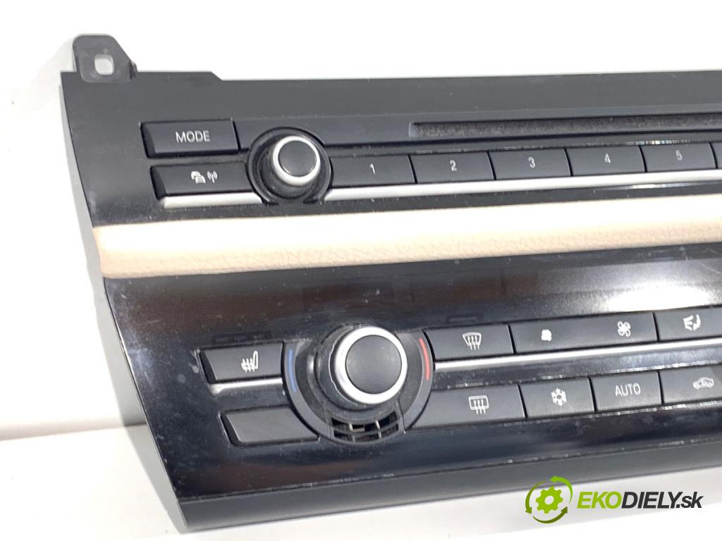 BMW F10 sedan 2010 120 kW 520 d 1995 Panel ovládania kúrenia 9241243 (Prepínacie páčky pod volantom)