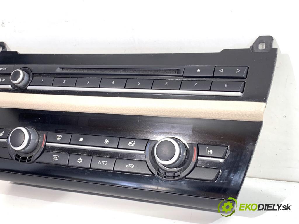 BMW F10 sedan 2010 120 kW 520 d 1995 Panel ovládania kúrenia 9241243 (Prepínacie páčky pod volantom)