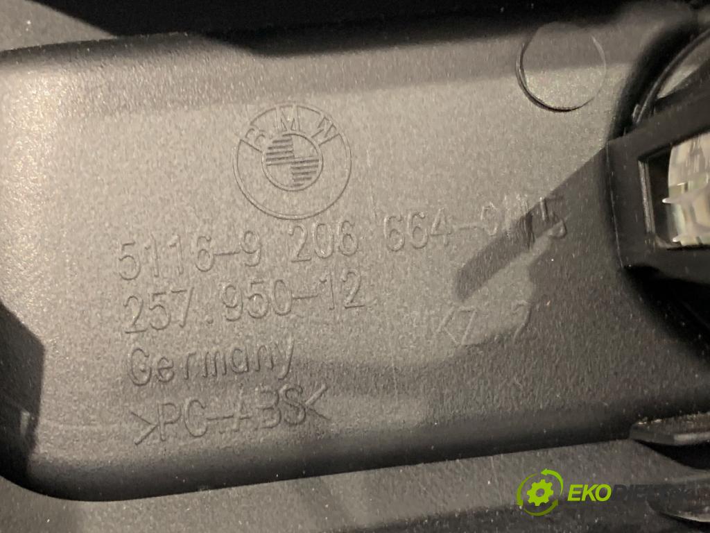 BMW F10 sedan 2010 120 kW 520 d 1995 mří topení zadní část 9206664