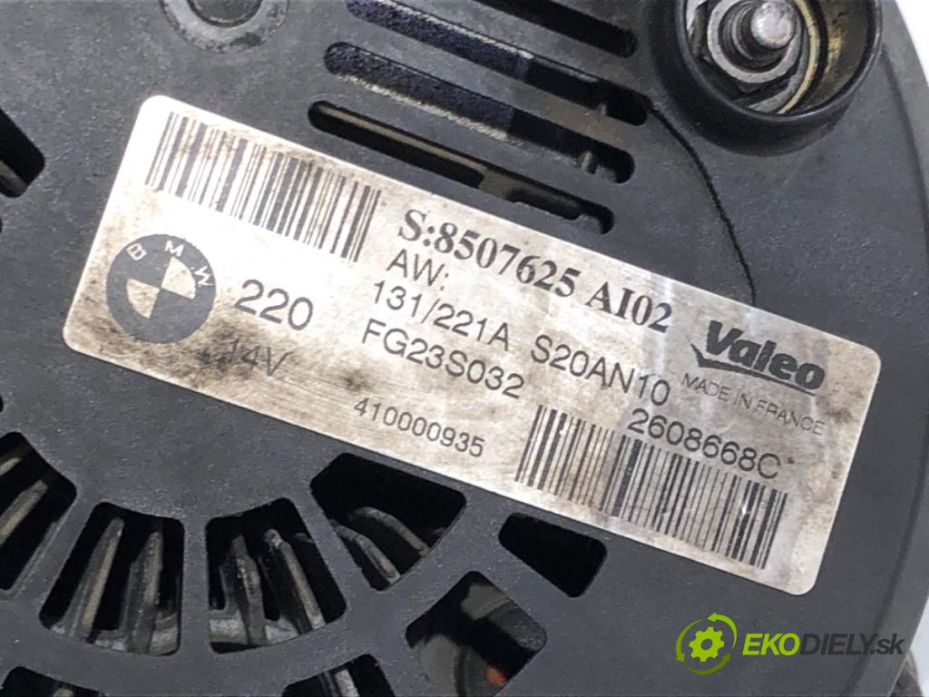 BMW F10 sedan 2010 120 kW 520 d 1995 Alternátor 8507625 (Alternátor)
