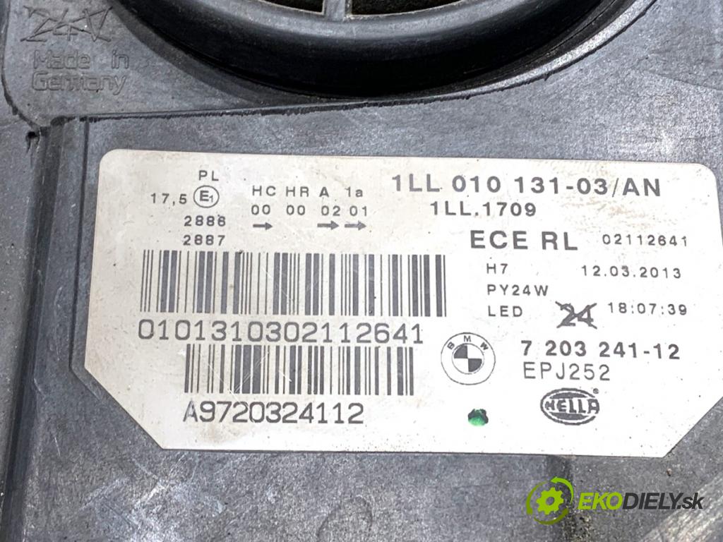 BMW F10 sedan 2010 120 kW 520 d 1995 světlomet levý přední část 7203241