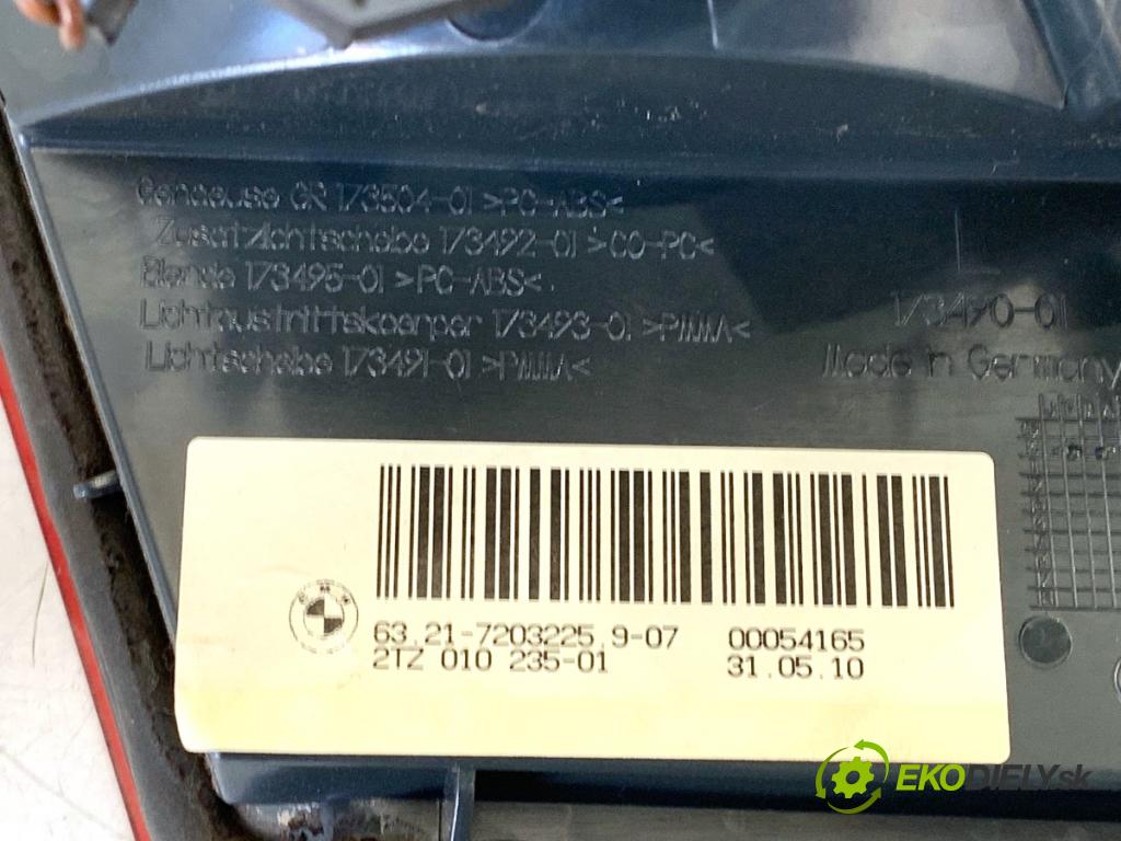BMW F10 sedan 2010 120 kW 520 d 1995 světlo zadní část levá strana vnitřní 7203225 (Klika dveří ostatní)