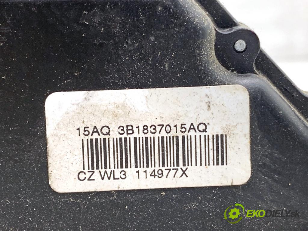 SKODA FABIA I Kombi 2007 59 kW 1.4 16V 1390 zámok dveře levý přední část 3B1837015AQ