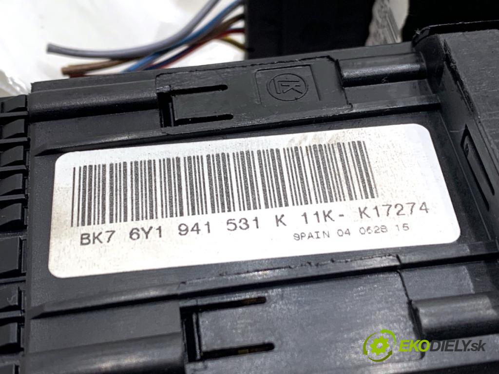 SKODA FABIA I Kombi 2007 59 kW 1.4 16V 1390 spínač světel 6Y1941531K