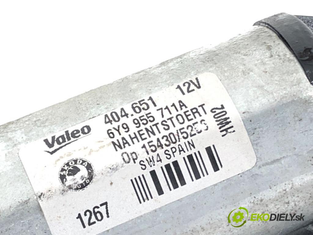 SKODA FABIA I Kombi 2007 59 kW 1.4 16V 1390 motor stěračů zadní část 6Y9955711A