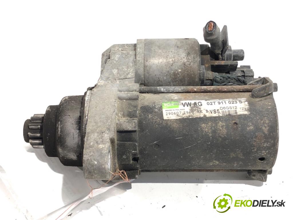 SKODA FABIA I Kombi 2007 59 kW 1.4 16V 1390 Štartér 02T911023S (Štartér)