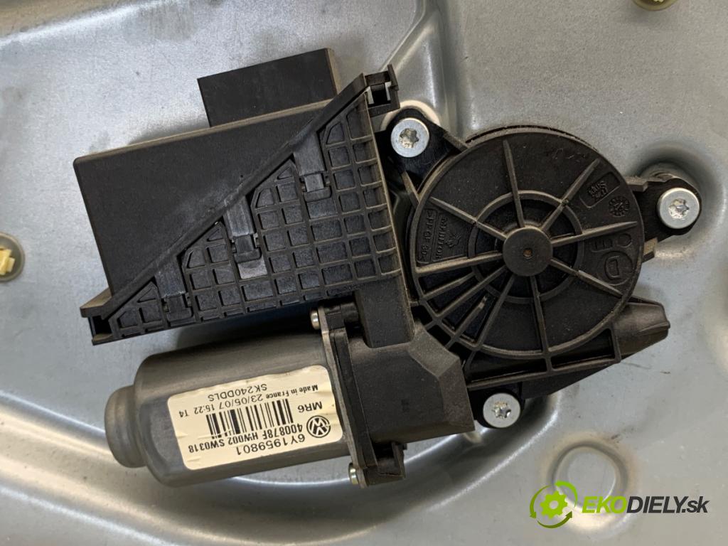 SKODA FABIA I Kombi 2007 59 kW 1.4 16V 1390 mechanismus okna levý přední část 6Y1959801