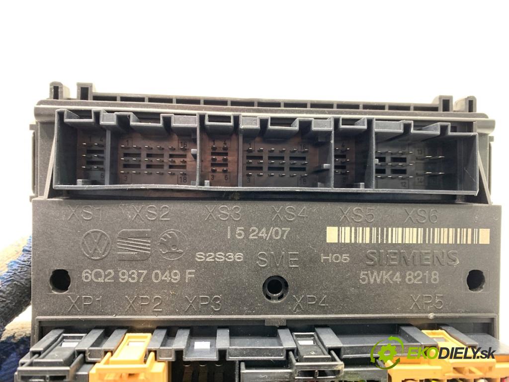 SKODA FABIA I Kombi 2007 59 kW 1.4 16V 1390 Modul komfortu 6Q2937049F (Modul komfortu)