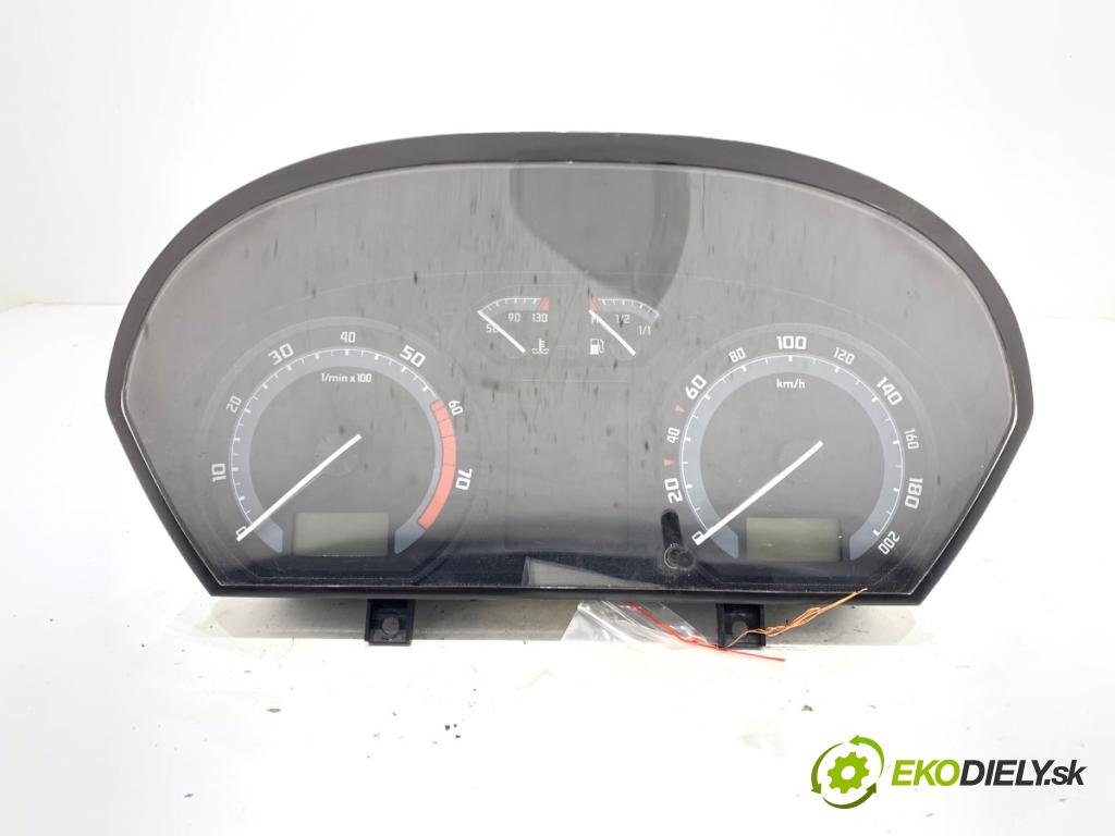 SKODA FABIA I Kombi 2007 59 kW 1.4 16V 1390 Prístrojovka 6Y0920883L (Prístrojová doska)