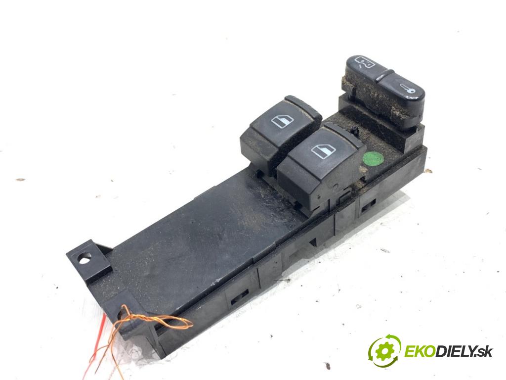 SKODA FABIA I Kombi 2007 59 kW 1.4 16V 1390 Prepínač okien 1J3959857A (Prepínacie páčky pod volantom)