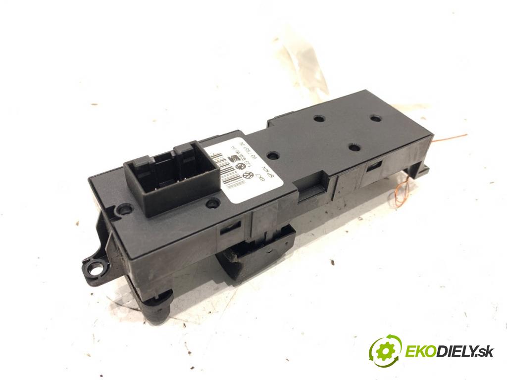 SKODA FABIA I Kombi 2007 59 kW 1.4 16V 1390 Prepínač okien 1J3959857A (Prepínacie páčky pod volantom)