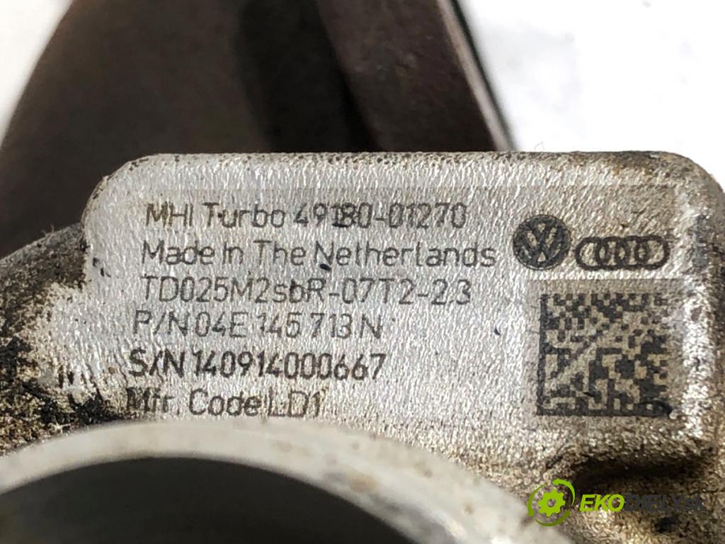 VW GOLF VII liftback 2014 90 kW 1.4 TSI 1395 Turbodúchadlo,turbo 04E145713N (Turbodúchadlo (kompletné))