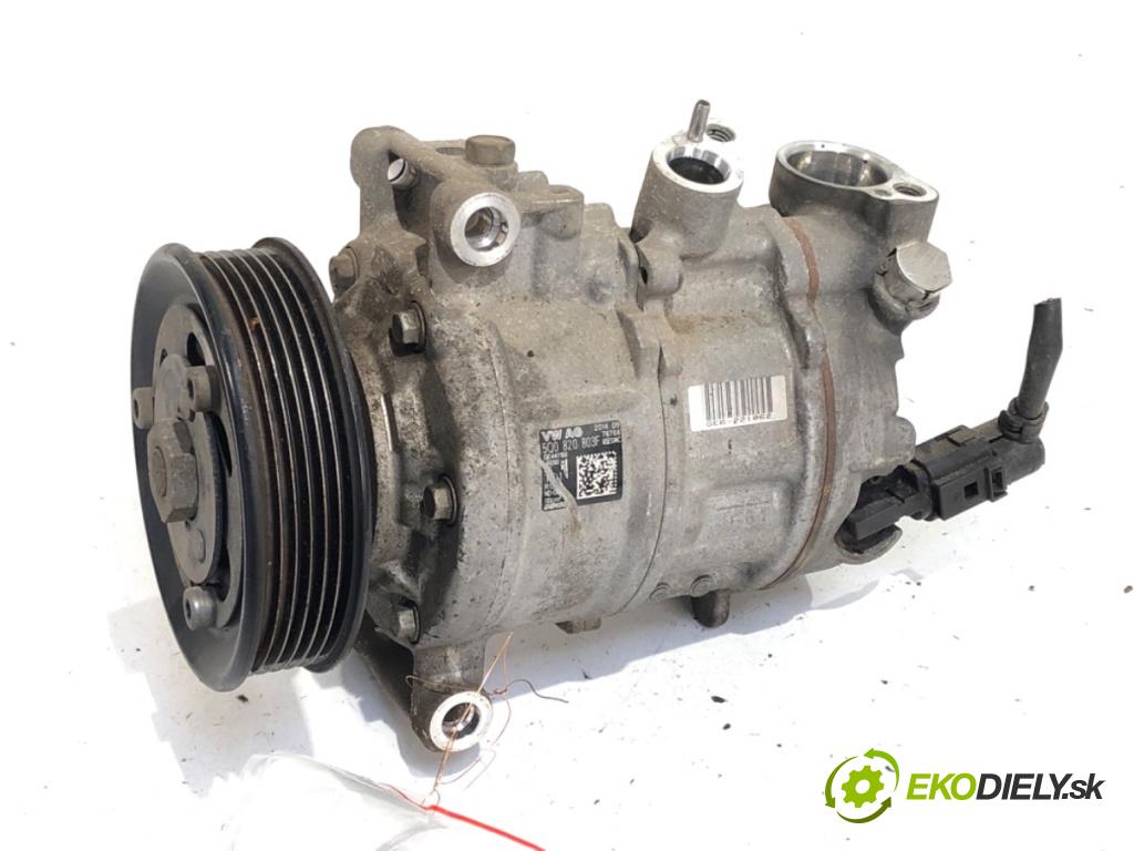 VW GOLF VII liftback 2014 90 kW 1.4 TSI 1395 Kompresor klimatizácie 5Q0820803F (Kompresor klimatizácie)