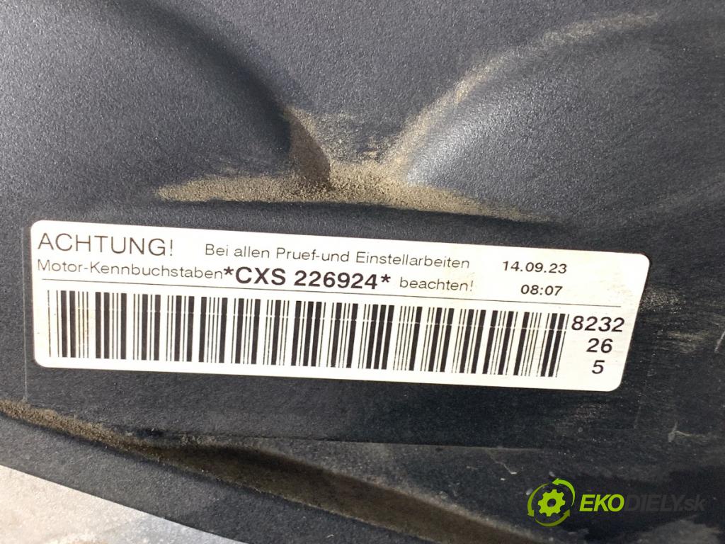 VW GOLF VII liftback 2014 90 kW 1.4 TSI 1395 motor CXS CXSA (Motor)