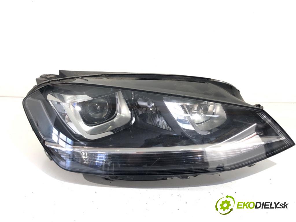 VW GOLF VII liftback 2014 90 kW 1.4 TSI 1395 Svetlomet pravy predný XENON 5G1941032