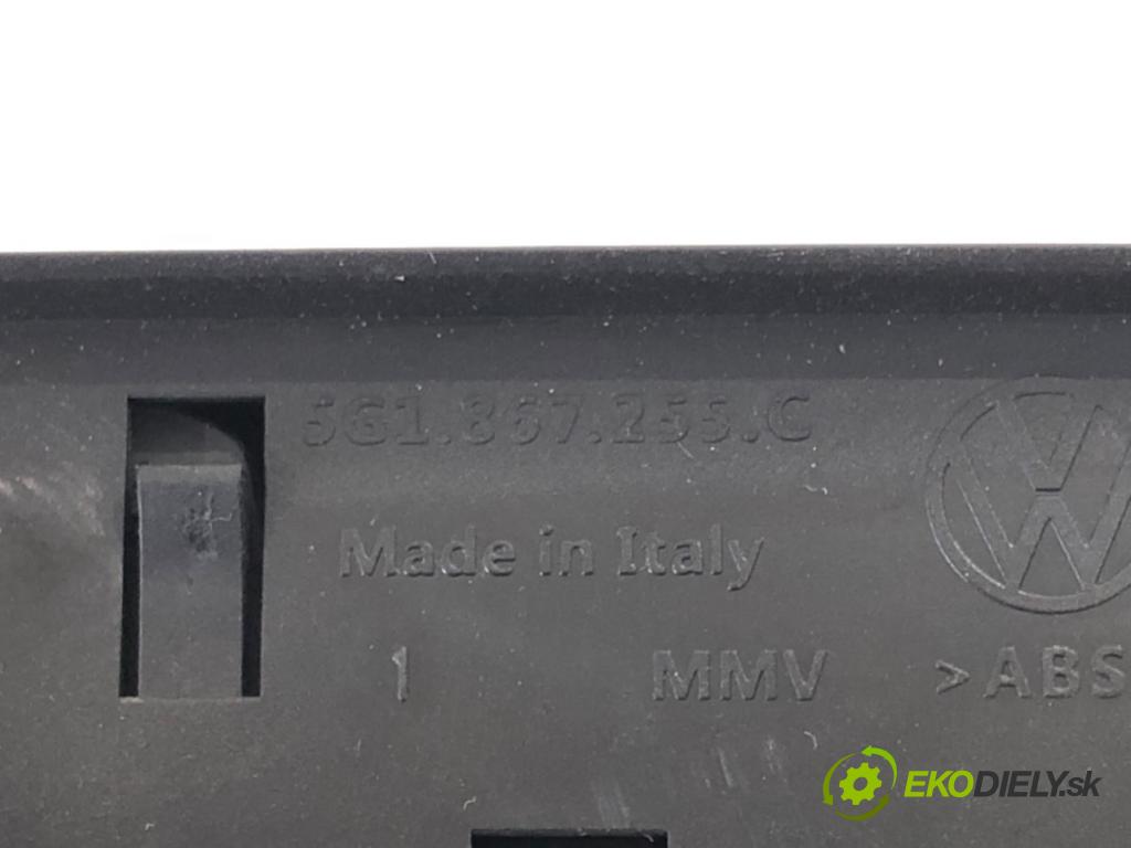 VW GOLF VII liftback 2014 90 kW 1.4 TSI 1395 Prepínač okien 5G0959857C (Prepínacie páčky pod volantom)