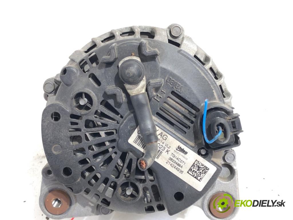 VW GOLF VII liftback 2014 90 kW 1.4 TSI 1395 Alternátor 04C903023K (Alternátor)