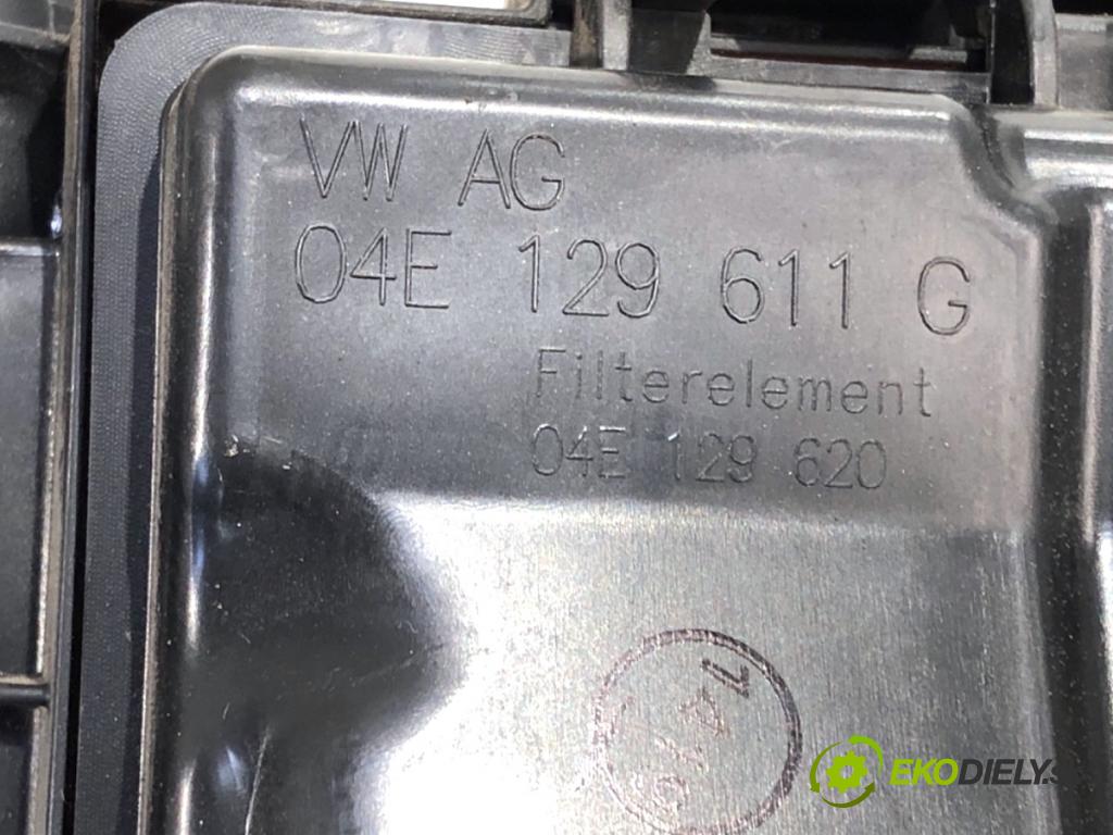 VW GOLF VII liftback 2014 90 kW 1.4 TSI 1395 Obal filtra vzduchu 04E129611G (Obal vzduchového filtra)