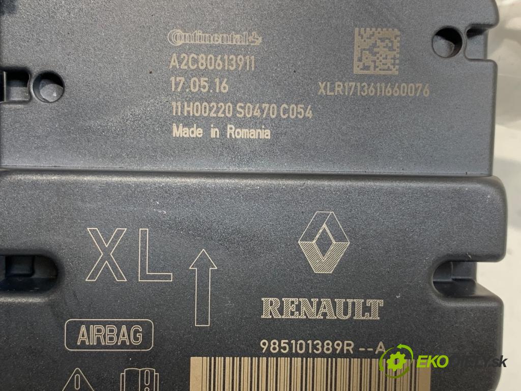 RENAULT CLIO IV liftback 2017 55 kW 1.5 dCi 75 1461 senzor airbag 985101389R (Snímač)