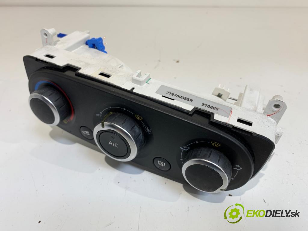 RENAULT CLIO IV liftback 2017 55 kW 1.5 dCi 75 1461 Panel ovládania kúrenia 272709355R (Prepínacie páčky pod volantom)