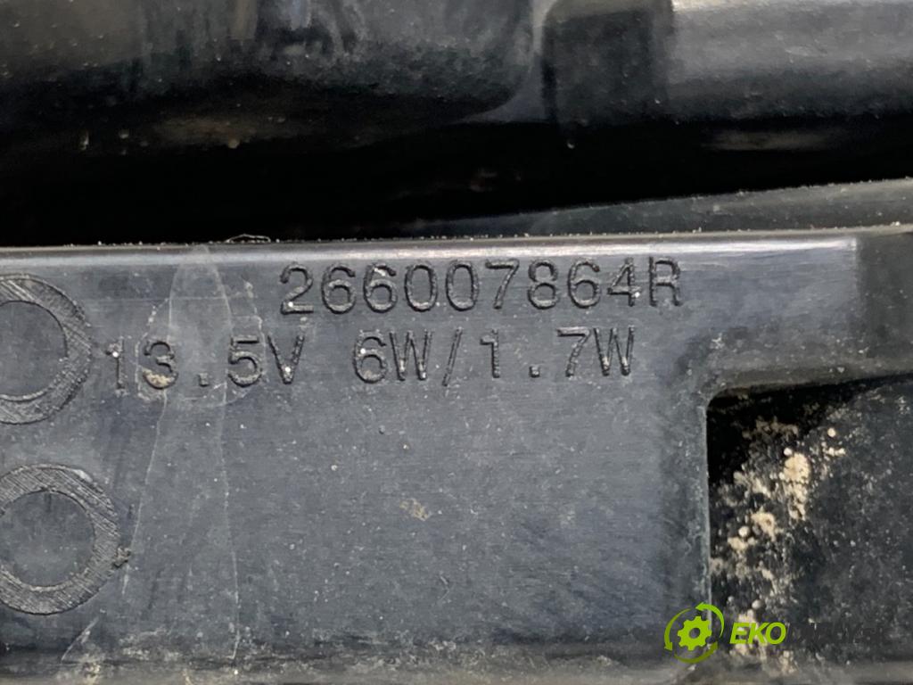 RENAULT CLIO IV liftback 2017 55 kW 1.5 dCi 75 1461 hmlové svetlo, hmlovka pravý přední část 266007864R