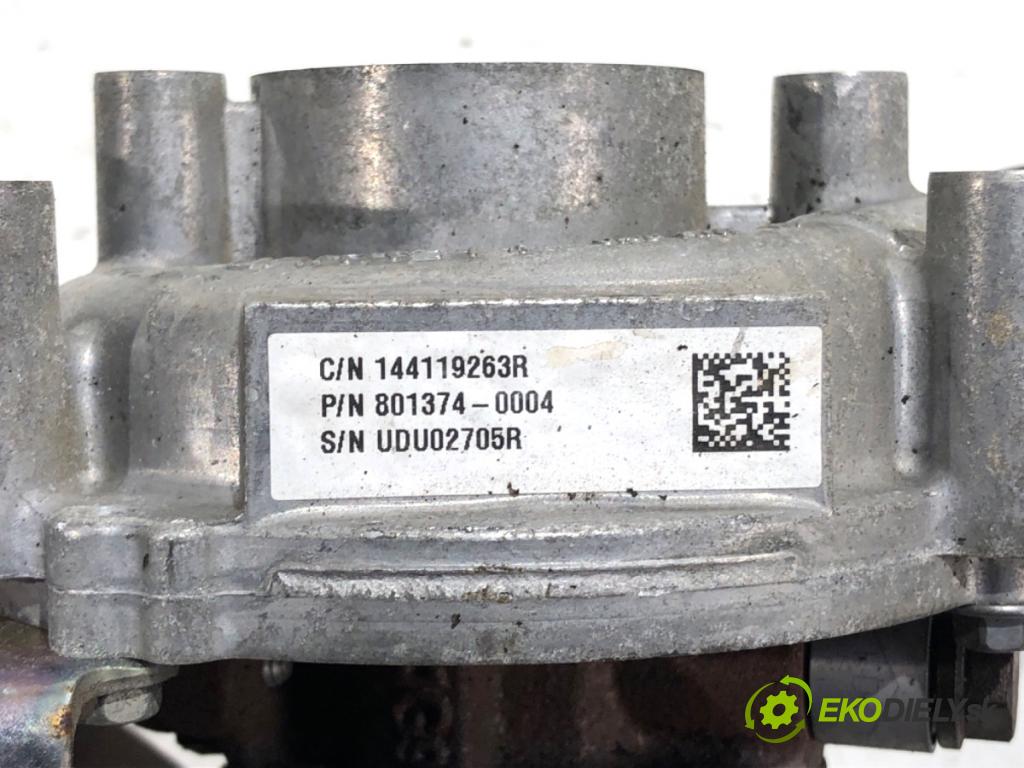 RENAULT CLIO IV liftback 2017 55 kW 1.5 dCi 75 1461 Turbodúchadlo,turbo H8201164371 (Turbodúchadlo (kompletné))