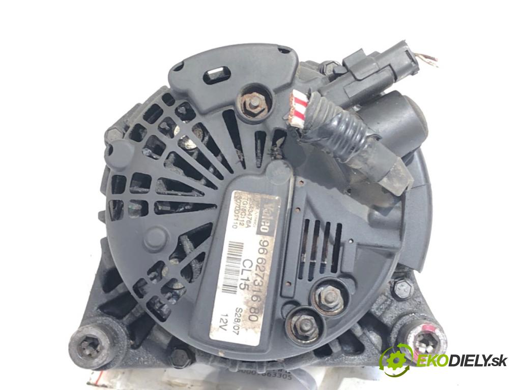 PEUGEOT 4007 SUV 2008 115 kW 2.2 HDi 2179 Alternátor 9662731680 (Alternátor)