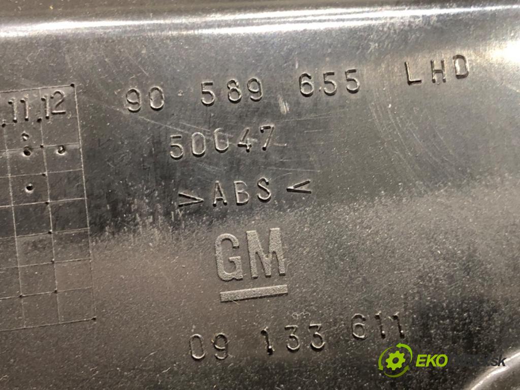 OPEL ZAFIRA A nadwozie wielkoprzestrzenne (MPV) 2000 60 kW 2.0 DI 16V (F75) 1995 Priehradka, kastlík spolujazdca 90589655 (Priehradka (kastlík))