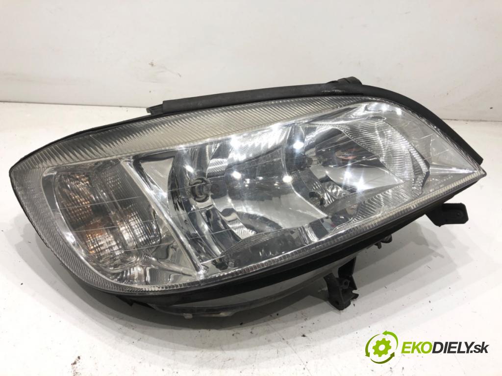 OPEL ZAFIRA A nadwozie wielkoprzestrzenne (MPV) 2000 60 kW 2.0 DI 16V (F75) 1995 Svetlomet pravy predný 