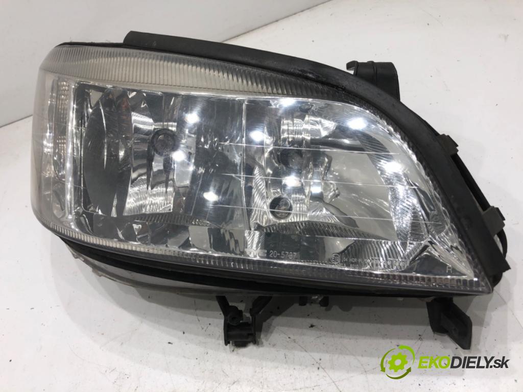OPEL ZAFIRA A nadwozie wielkoprzestrzenne (MPV) 2000 60 kW 2.0 DI 16V (F75) 1995 Svetlomet pravy predný