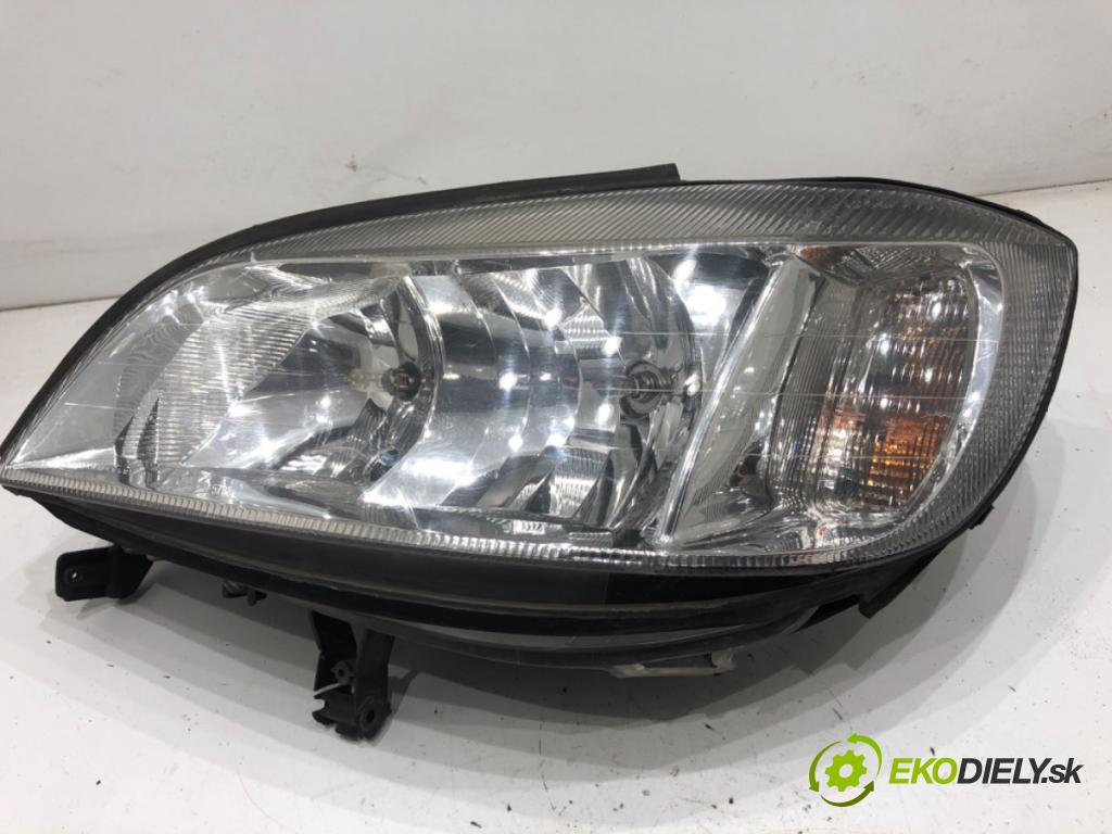 OPEL ZAFIRA A nadwozie wielkoprzestrzenne (MPV) 2000 60 kW 2.0 DI 16V (F75) 1995 Svetlomet ľavy predný