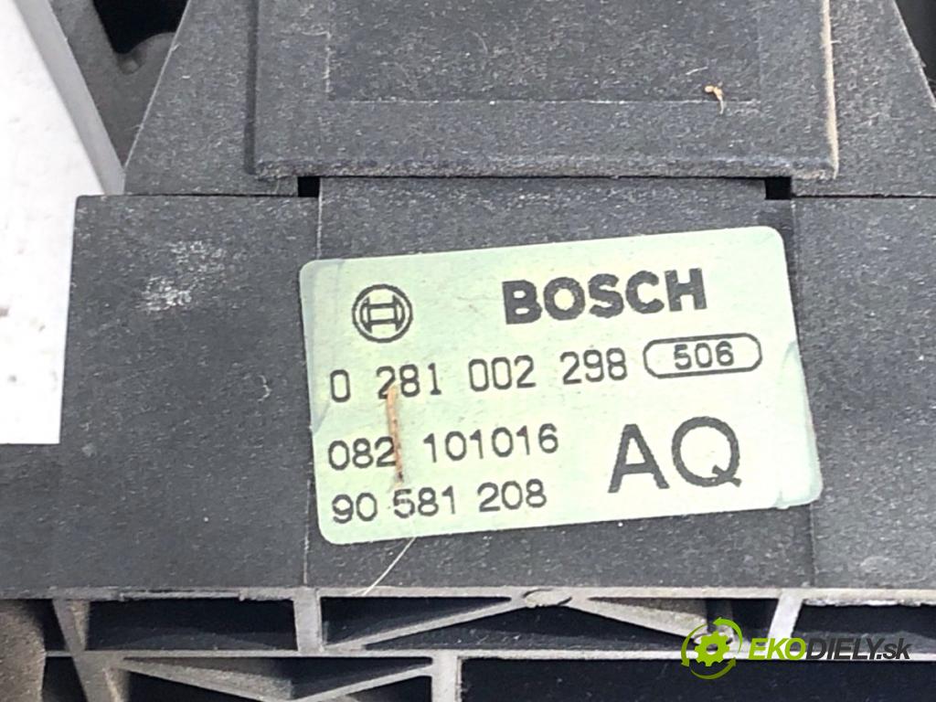 OPEL ZAFIRA A nadwozie wielkoprzestrzenne (MPV) 2000 60 kW 2.0 DI 16V (F75) 1995 Potenciometer plynu 0281002298 (Potenciometer plynového pedálu)