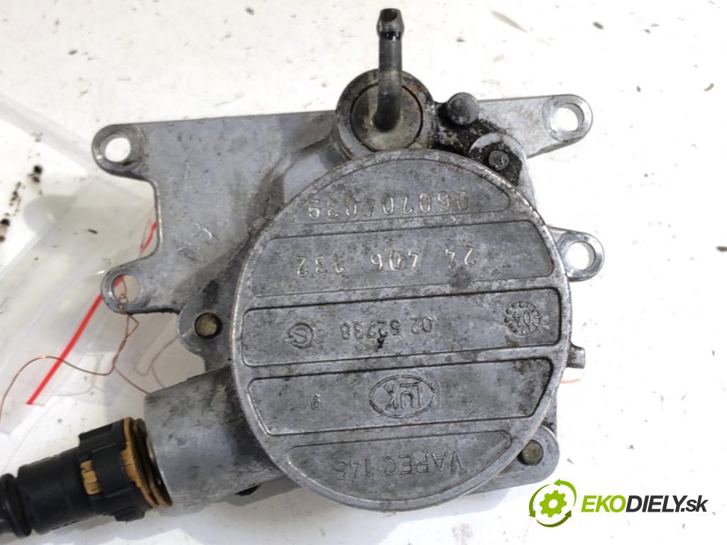 OPEL ZAFIRA A nadwozie wielkoprzestrzenne (MPV) 2000 60 kW 2.0 DI 16V (F75) 1995 Pumpa vákuová 24406132