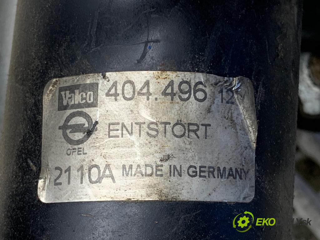 OPEL ZAFIRA A nadwozie wielkoprzestrzenne (MPV) 2000 60 kW 2.0 DI 16V (F75) 1995 mechanismus stěračů přední část 404496 (Motorek stěračů přední)
