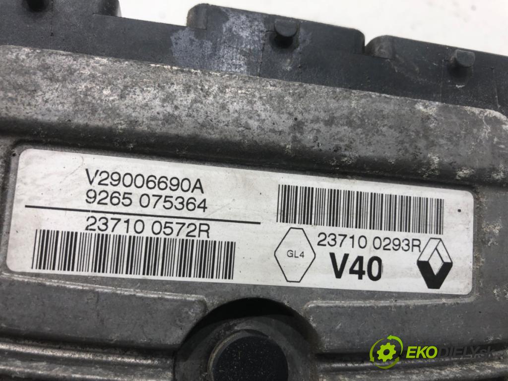 RENAULT GRAND SCENIC III nadwozie wielkoprzestrzenne (MPV) 2009 96 kW 1.4 16V (JZ0F) 1397 riadiaca jednotka Motor 237100293R (Riadiaca jednotka)
