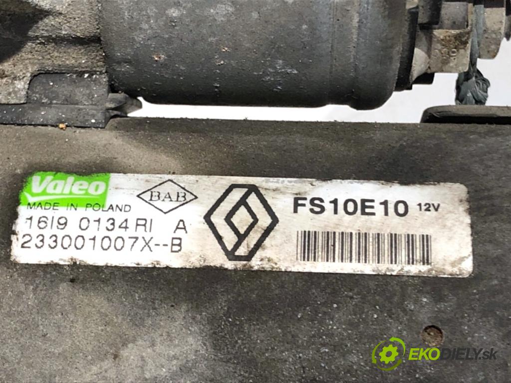 RENAULT GRAND SCENIC III nadwozie wielkoprzestrzenne (MPV) 2009 96 kW 1.4 16V (JZ0F) 1397 Štartér 233001007X (Štartér)
