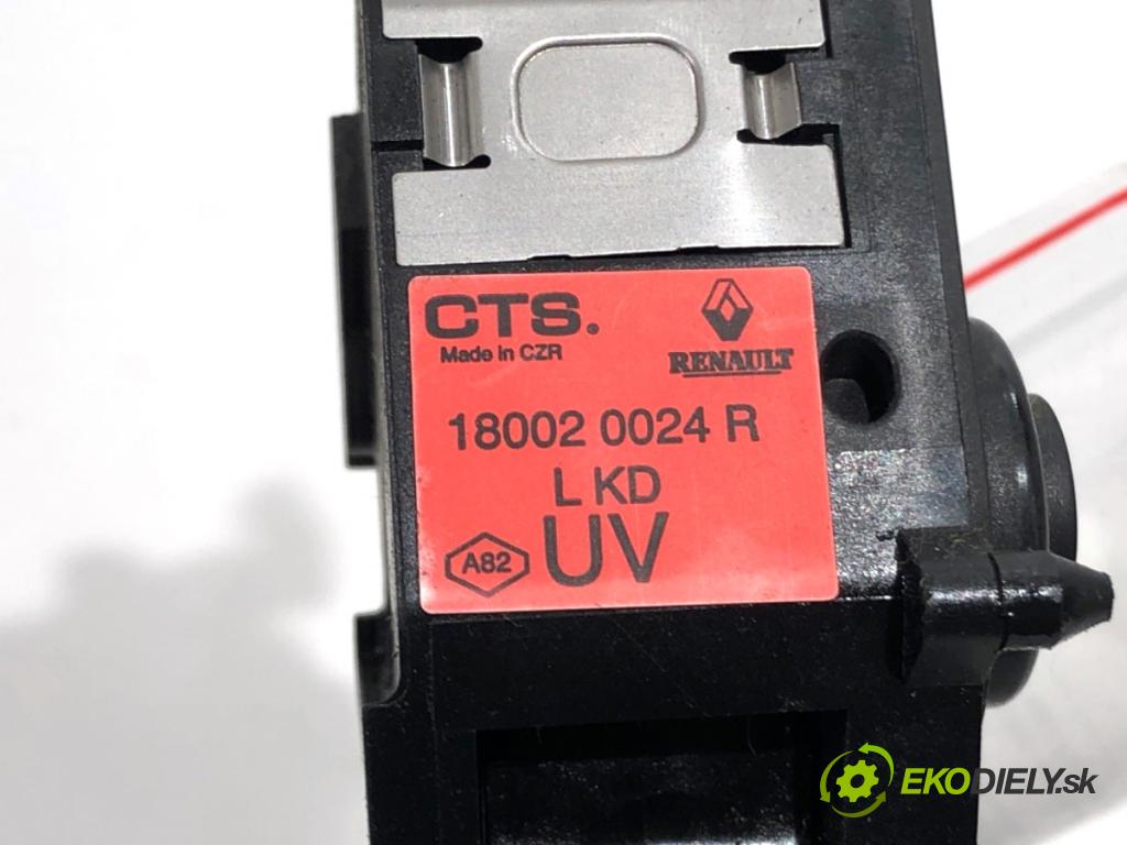 RENAULT GRAND SCENIC III nadwozie wielkoprzestrzenne (MPV) 2009 96 kW 1.4 16V (JZ0F) 1397 Potenciometer plynu 180020024R (Potenciometer plynového pedálu)