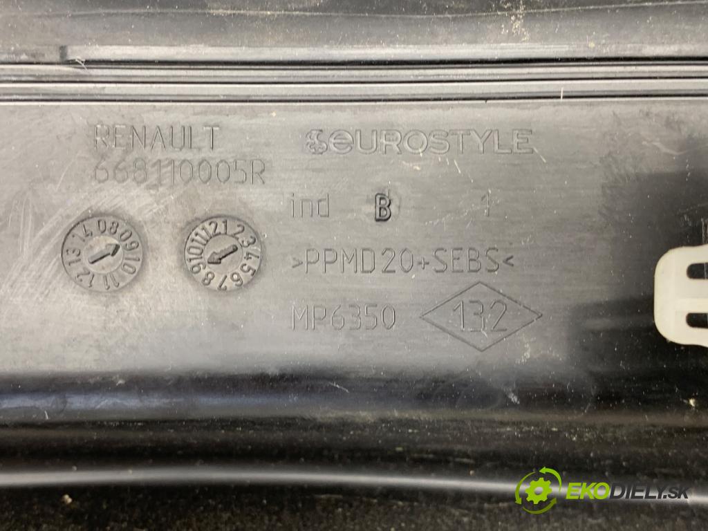 RENAULT GRAND SCENIC III nadwozie wielkoprzestrzenne (MPV) 2009 96 kW 1.4 16V (JZ0F) 1397 Torpédo, plast pod čelné okno 668110005R (Torpédo (plast pod čelným sklom))