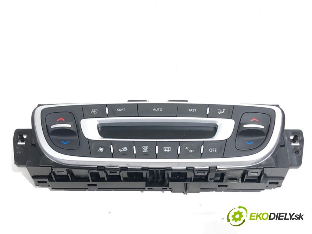 RENAULT GRAND SCENIC III nadwozie wielkoprzestrzenne (MPV) 2009 96 kW 1.4 16V (JZ0F) 1397 Panel ovládania kúrenia 275100026R (Prepínacie páčky pod volantom)