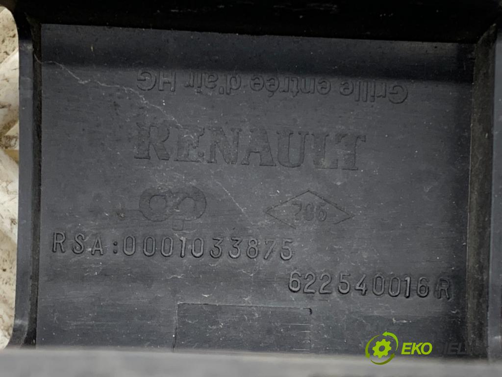 RENAULT GRAND SCENIC III nadwozie wielkoprzestrzenne (MPV) 2009 96 kW 1.4 16V (JZ0F) 1397 mří nárazníka přední část střední 622540016R