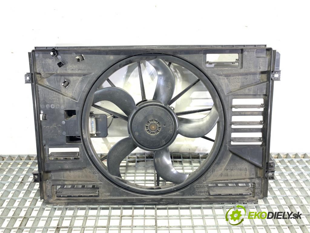 VW GOLF VI liftback 2011 63 kW 1.2 TSI 1197 ventilátor chladiče 1K0121203AN (Ventilátor)