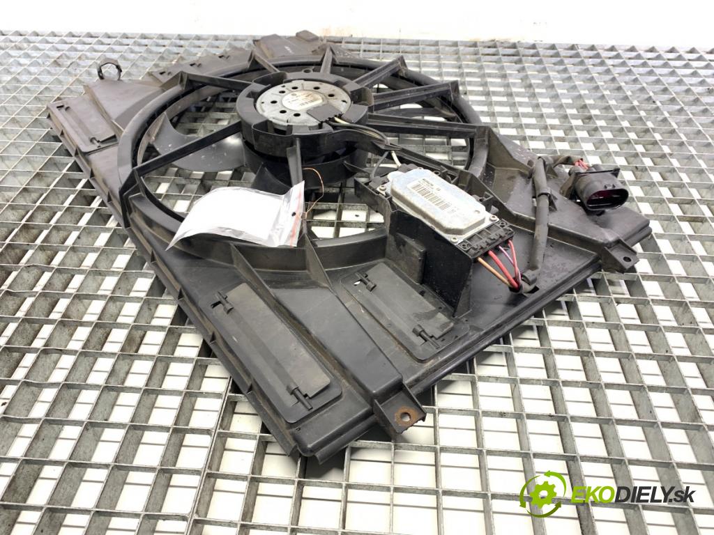 VW GOLF VI liftback 2011 63 kW 1.2 TSI 1197 ventilátor chladiče 1K0121203AN (Ventilátor)