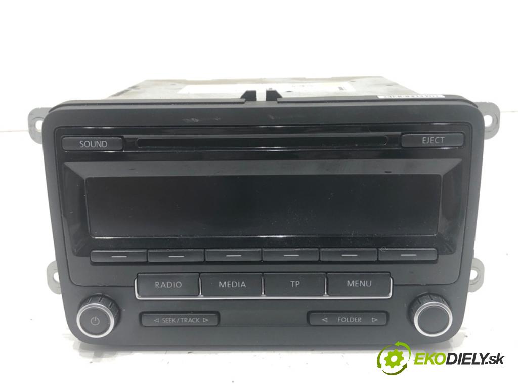 VW GOLF VI liftback 2011 63 kW 1.2 TSI 1197 RADIO 1K0035186AN (Audio zariadenie)