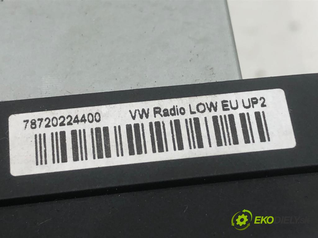 VW GOLF VI liftback 2011 63 kW 1.2 TSI 1197 RADIO 1K0035186AN (Audio zariadenie)